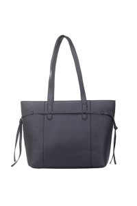 Czarna torebka shopper bag z frędzlami CRUZ - 