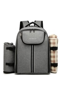 Plecak na piknik termiczny Bastet Szary - 