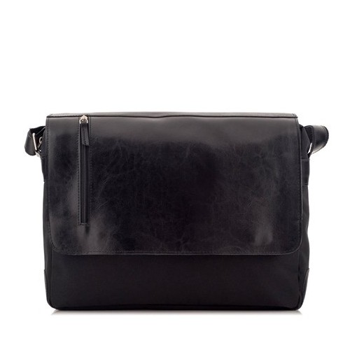Torba do Pracy Męska Elegancka Czarna BV17 - 