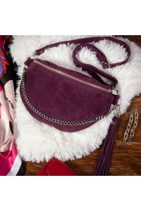 Nerka Damska Zamszowa Grape Fiolet Telimene - 