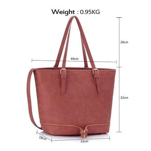 Torba damska Shopperka Catty Pink - 