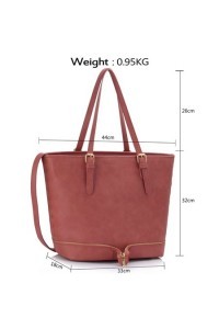 Torba damska Shopperka Catty Pink - 
