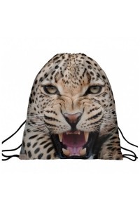 Worek plecak z nadrukiem LEOPARD A4 - 