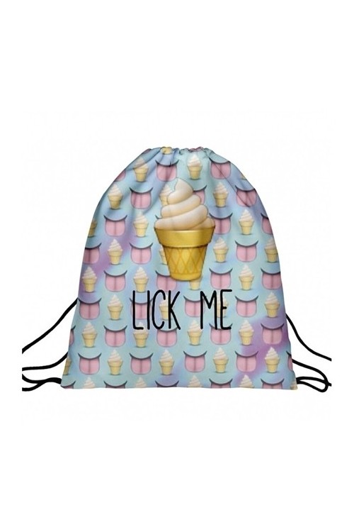 Worek plecak z nadrukiem Icecream A4 - 