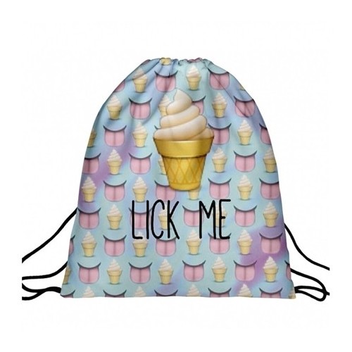 Worek plecak z nadrukiem Icecream A4 - 