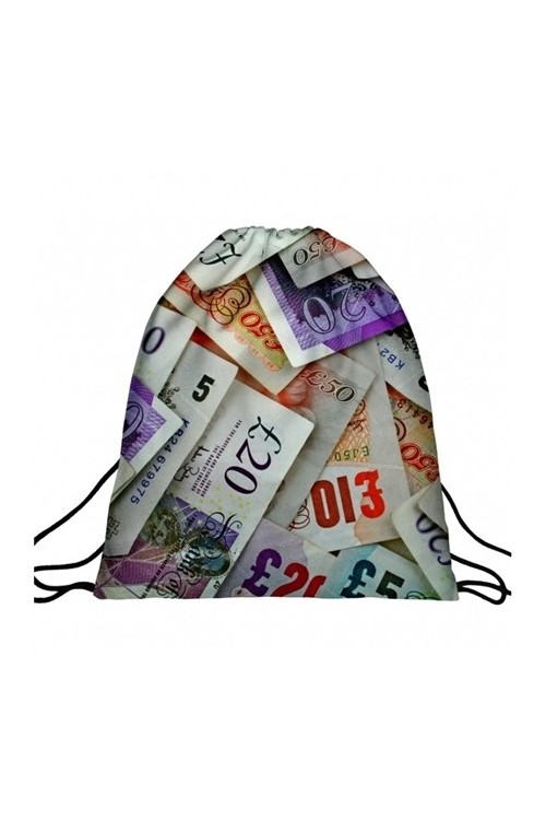 Worek plecak z nadrukiem Money A4 - 