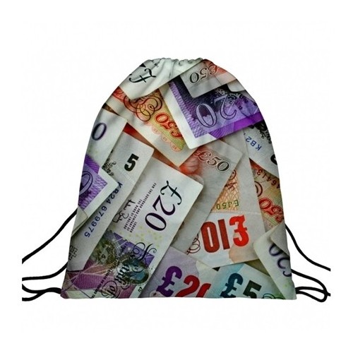 Worek plecak z nadrukiem Money A4 - 