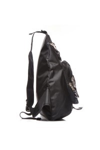 Plecak jednoramienny sportowy czarny 95BS - 