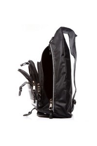 Plecak jednoramienny sportowy czarny 95BS - 