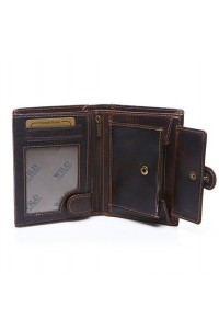 Duży portfel skórzany męski czarny Wild G90 - 