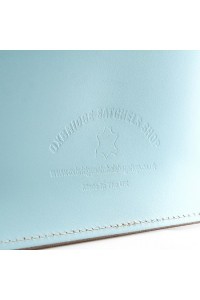 Torba listonoszka skórzana BABY BLUE OX19 - 