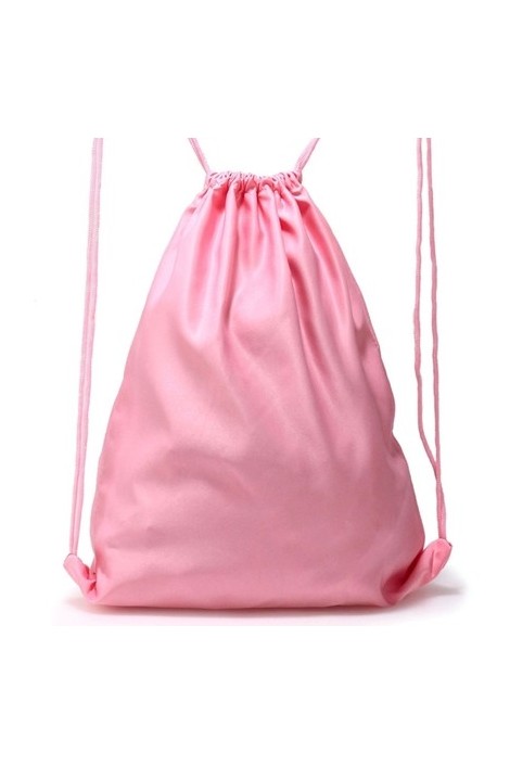 Różowy plecak worek na sznurkach BASIC - 