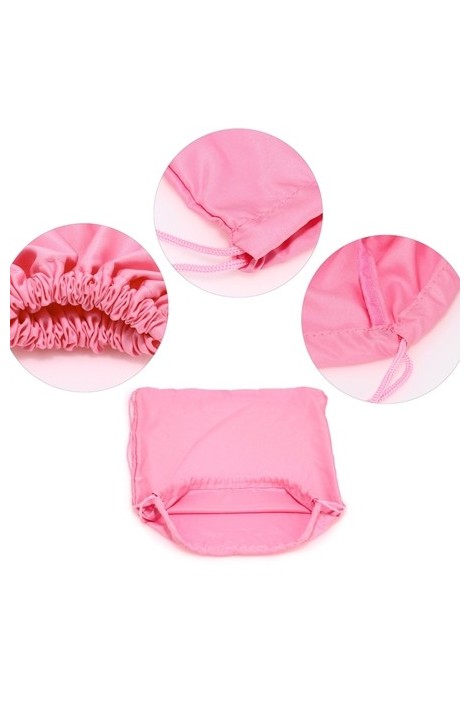Różowy plecak worek na sznurkach BASIC - 