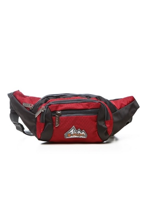 Czerwona nerka damska sportowa S50 - 