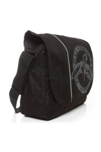 Torba szkolna męska na ramię czarna HAWK -  Torba szkolna męska na ramię czarna HAWK -