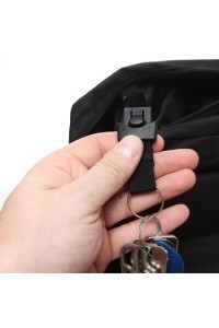 Torba szkolna męska na ramię czarna HAWK -  Torba szkolna męska na ramię czarna HAWK -