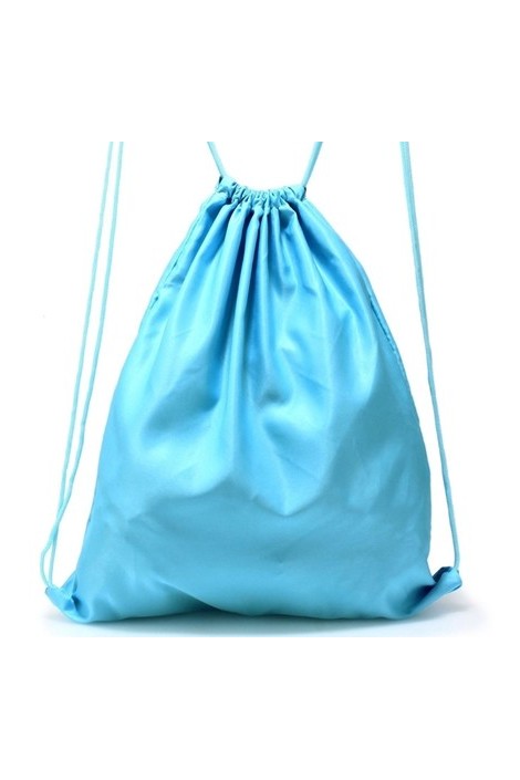 Niebieski worek plecak na sznurkach BASIC - 