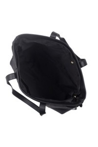 Czarna torebka shopper bag z frędzlami CRUZ - 