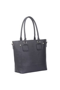 Duża torba shopper bag czarna A4 Rivera - 
