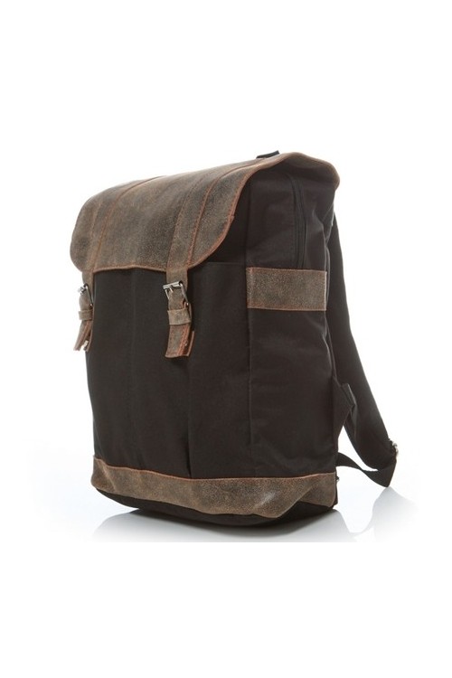 Plecak do pracy skórzany beżowy BV29 -