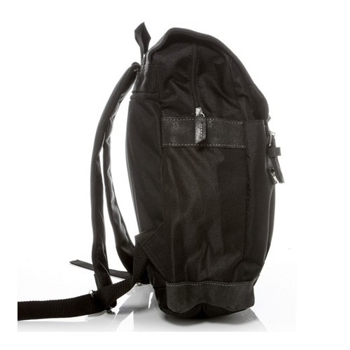 Czarny plecak skórzany na laptopa 14" BV29 - 
