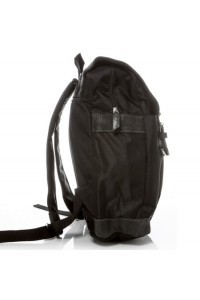 Czarny plecak skórzany na laptopa 14" BV29 - 