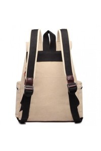 Plecak męski vintage miejski Beżowy KN35 - 