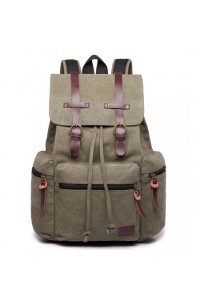 Plecak RETRO damski hipster Zielony KN31 - 