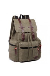 Plecak RETRO damski hipster Zielony KN31 - 