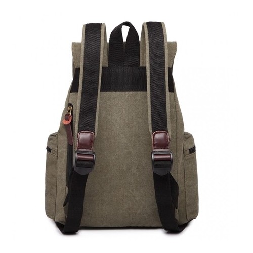 Plecak RETRO damski hipster Zielony KN31 - 