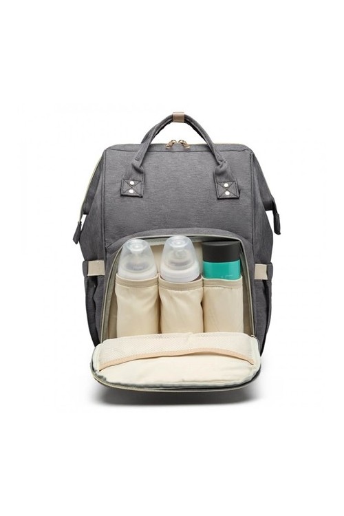 Plecak dla mamy szary DIAPER KN52 - 