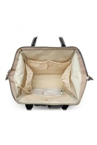 Plecak dla mamy szary DIAPER KN52 - 