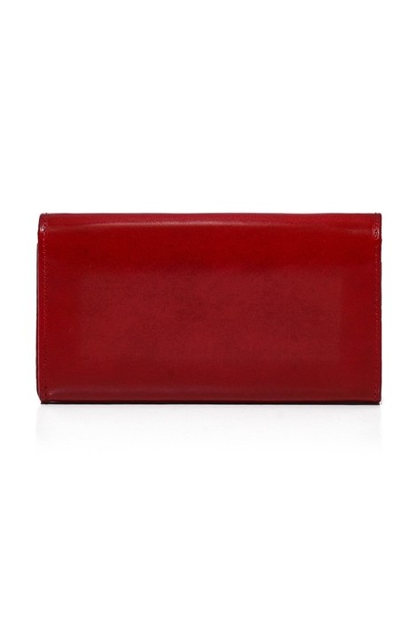 Czerwony portfel damski skórzany MID BW53 - 