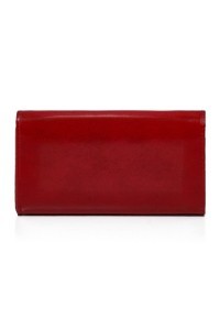 Czerwony portfel damski skórzany MID BW53 - 
