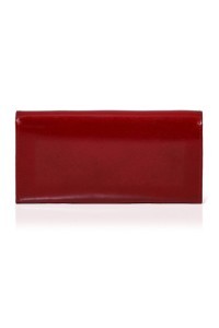 Duży portfel damski skórzany czerwony BW59 - 