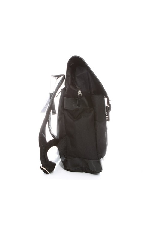 Plecak vintage skórzany męski czarny BVL29 -