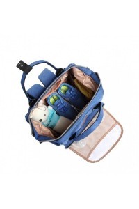 Plecak dla mamy niebieski DIAPER KN73 - 