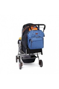 Plecak dla mamy niebieski DIAPER KN73 - 