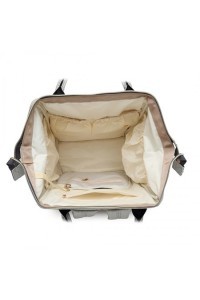 Plecak dla mamy w paski wrzos DIAPER KN61 - 