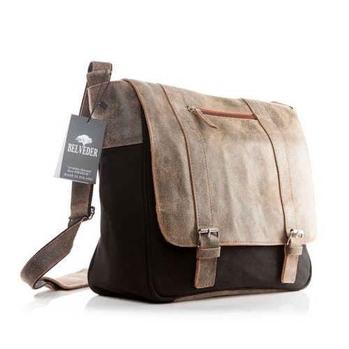 Torba studencka listonoszka męska RETRO BV65 - 