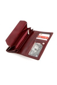 Portfel damski skórzany burgund MID BW55 - 