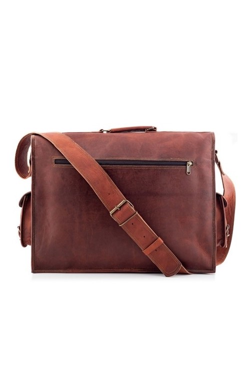 Torba skórzana vintage męska Outlander BH71 -