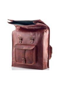 Plecak vintage skórzany brąz Outlander BT07 - 