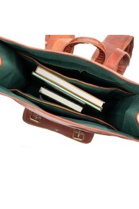 Plecak vintage skórzany brąz Outlander BT07 - 