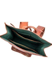 Plecak vintage skórzany brąz Outlander BT07 - 