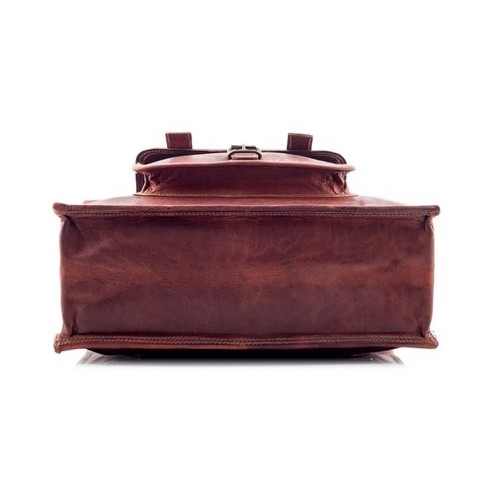 Plecak vintage skórzany brąz Outlander BT07 - 