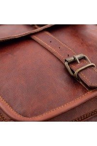 Plecak vintage skórzany brąz Outlander BT07 - 