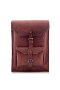 Plecak ze skóry vintage brąz Outlander BT06 -  Plecak ze skóry vintage brąz Outlander BT06 -