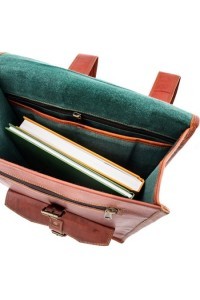 Plecak ze skóry vintage brąz Outlander BT06 -  Plecak ze skóry vintage brąz Outlander BT06 -
