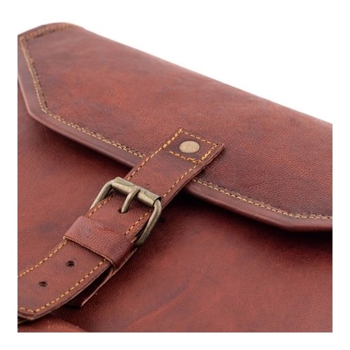 Plecak ze skóry vintage brąz Outlander BT06 -  Plecak ze skóry vintage brąz Outlander BT06 -